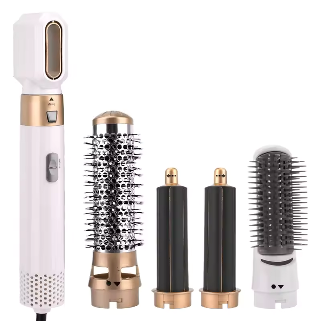 Glamora 5-in-1 AirStyler Pro | Hair Dryer Brush with Curling, Straightening, Volumizing & Smooth Finish Hover Image